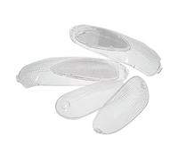 STR8 Verres de clignotant blancs, set de 4 compatible Gilera Stalker 50 | Réf. STR-623.27/WH Ampoules clignotants orange compatibles Gilera Stalker 50 dès 1999 et jusqu'en 1999