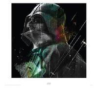 Stra Wars Rogue One - DARTH VADER LINES - Art Print - 40x40cm - AFFICHE G