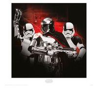 Stra Wars The last Jedi - STORMTROOPER Team - Art Print - 40x40cm - AFFICHE G