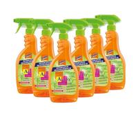 Strabilia Nettoyant multi-surfaces vinaigre spray désinfectant 750 ml - Lot de 6