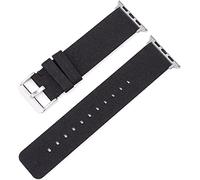 STRACHES DE LA MONTRE NYLON TOLVAS BAND FIT COMPATIBLE AVEC APPLE WATCH 6 SE 44MM 40MM 42MM 38MM MEN Femmes Bracelet de bracelet de bracelet tissé tissé pour la série Iwatch 6 5 4 3 2 1 (pour 38 mm 40