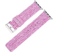STRACHES DE LA MONTRE NYLON TOLVAS BAND FIT COMPATIBLE AVEC APPLE WATCH 6 SE 44MM 40MM 42MM 38MM MEN Femmes Bracelet de bracelet de bracelet tissé tissé pour la série Iwatch 6 5 4 3 2 1 (pour 38 mm 40