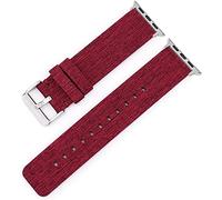 STRACHES DE LA MONTRE NYLON TOLVAS BAND FIT COMPATIBLE AVEC APPLE WATCH 6 SE 44MM 40MM 42MM 38MM MEN Femmes Bracelet de bracelet de bracelet tissé tissé pour la série Iwatch 6 5 4 3 2 1 (pour 38 mm 40