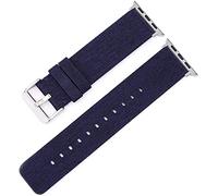 STRACHES DE LA MONTRE NYLON TOLVAS BAND FIT COMPATIBLE AVEC APPLE WATCH 6 SE 44MM 40MM 42MM 38MM MEN Femmes Bracelet de bracelet de bracelet tissé tissé pour la série Iwatch 6 5 4 3 2 1 (pour 38 mm 40