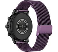 STRACHES DE MONTRES 18 mm 20 mm 22 mm Milanese Watchband ajustement pour compatible avec Samsung Galaxy 42mm 46mm Band Watch 3 41mm / 45mm Active2 Strap Metal Ajustement pour Garmin Huawei GT 2