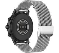 STRACHES DE MONTRES 18 mm 20 mm 22 mm Milanese Watchband ajustement pour compatible avec Samsung Galaxy 42mm 46mm Band Watch 3 41mm / 45mm Active2 Strap Metal Ajustement pour Garmin Huawei GT 2