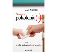 Stracone pokolenia - Jan Nowicki (Buch auf Polnisch)