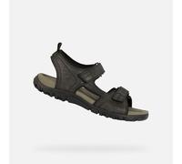 Geox Homme Uomo Sandal Strada B Sport, Noir, 47 EU