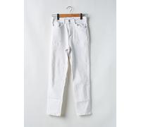 stradivarius jeans femme de couleur blanc