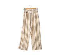 stradivarius pantalons femme de couleur beige 36