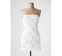 stradivarius robes femme de couleur blanc