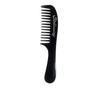 Strähnenboy Peigne à boucler noir large + gros denture 20 cm - Afro Styler + Coiffeur + démêlant (205)