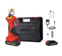 STRAFBRG 25mm/30mm/40mm sécateur sans Fil Cisaillement Efficace Arbre fruitier bonsaï élagage électrique Arbre Branches Coupe 16.8V/21V Batterie,Fonctionnement contrôlé(30mm 21v)