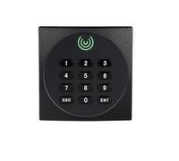 STRAFBRG Lecteur de cartes étanche Wiegand for système contrôle d'accès porte, lecteur RFID à puce IC, Ajustement standard européen(KR602E 125Khz(id))