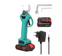 STRAFBRG Outils électriques Sécateur électrique sans Fil Sécateur Efficace Arbre fruitier Bonsaï Élagage Branches Cutter,Fonctionnement contrôlé(Blauw)