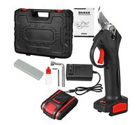STRAFBRG Sécateur électrique sans Fil 49MM avec 2PC 20000mAh Batterie Lithium-ION Cisaillement Efficace Arbre fruitier bonsaï élagage Cutter,Fonctionnement contrôlé(1 Battery)