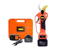 STRAFBRG Sécateur sans Fil 25V 40mm sécateur électrique avec Poteau d'extension de portée électrique 5 Pouces scie à chaîne bonsaï élagage Coupe-Branche,Fonctionnement contrôlé(Shears)