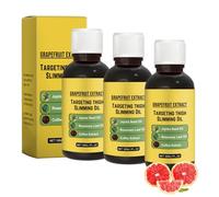 Straffendes Formöl für die Oberschenkel, ätherisches Schlankheitsöl, straffende Creme für schlaffe Haut, Cellulite-Creme, Oberschenkel und Bauch - leichte, glättende Körperpflege, sanfte Formel (3pcs)