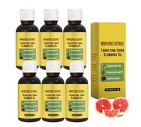 Straffendes Formöl für die Oberschenkel, ätherisches Schlankheitsöl, straffende Creme für schlaffe Haut, Cellulite-Creme, Oberschenkel und Bauch - leichte, glättende Körperpflege, sanfte Formel (6pcs)