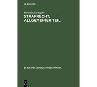 Strafrecht, Allgemeiner Teil