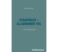 Strafrecht - Allgemeiner Teil