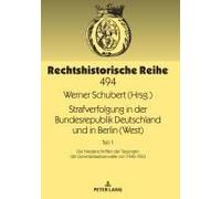 Strafverfolgung In Der Bundesrepublik Deutschland Und In Berlin (West)