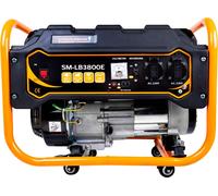 Strahlemann Groupe électrogène à essence - 3,3 kW/3300 W 230 V - Groupe de secours, Orange