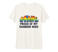 Straight Ally est fière de Mon Troupeau Arc-en-Ciel T-Shirt Haut de Gamme