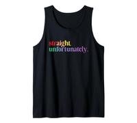 Straight Ally Pride Rainbow Queer Gay Supporter CSD LGBTQ Débardeur