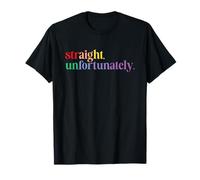 Straight Ally Pride Rainbow Queer Gay Supporter CSD LGBTQ T-Shirt