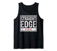Straight Edge Forever For Life Straight Edger XXX sXe Débardeur