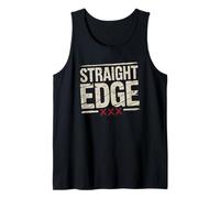Straight Edge Forever for Life Straight Edger XXX sXe Débardeur