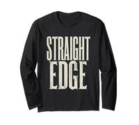 Straight Edge Forever for Life Straight Edger XXX sXe Manche Longue