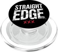 Straight Edge Forever for Life Straight Edger XXX sXe PopSockets PopGrip pour MagSafe