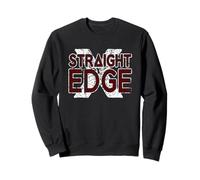 Straight Edge Forever for Life Straight Edger XXX sXe Sweatshirt