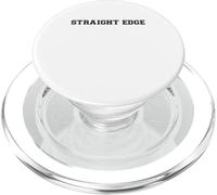 Straight Edge SXE HXC Hardcore Punk Vegan Clean Living Mosh PopSockets PopGrip pour MagSafe