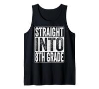 Straight Into 8th Grade Shirt Back to School Eighth Grade Débardeur