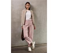 Street One Studio 3715842 Pantalon en Velours côtelé à Jambes Droites, Rose sépia, 42W / 28L Femmes