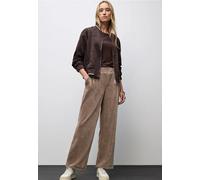 Street One Pantalon en Velours côtelé pour Femme, Silk Brown, 40W / 30L
