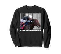 Straight No Chaser Cheval, Course de Chevaux, Del Mar, Santa Anita Sweatshirt