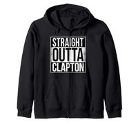 Straight Out Clapton London Sweat à Capuche