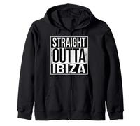Straight Out Ibiza Sweat à Capuche