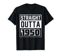 Straight Outta 1950 Anniversaire 1950 Born 1950 Vintage T-Shirt