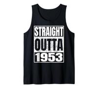 Straight Outta 1953 Classic Year Birth of Birthday Vintage Débardeur