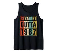 Straight Outta 1967 Classic Birth of Birthday 1967 Vintage Débardeur