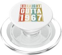 Straight Outta 1967 Classic Birth of Birthday 1967 Vintage PopSockets PopGrip pour MagSafe