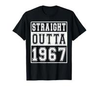 Straight Outta 1967 Classic Birth of Birthday Year Vintage T-Shirt