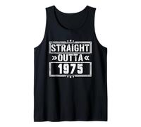 Straight Outta 1975 Birth of Birthday Born in 1975 Vintage Débardeur