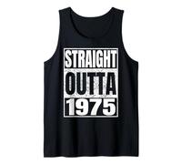 Straight Outta 1975 Classic Year Birth of Birthday Vintage Débardeur