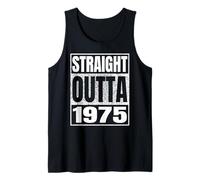 Straight Outta 1975 Vintage 1975 Classic Birth of Birthday Débardeur